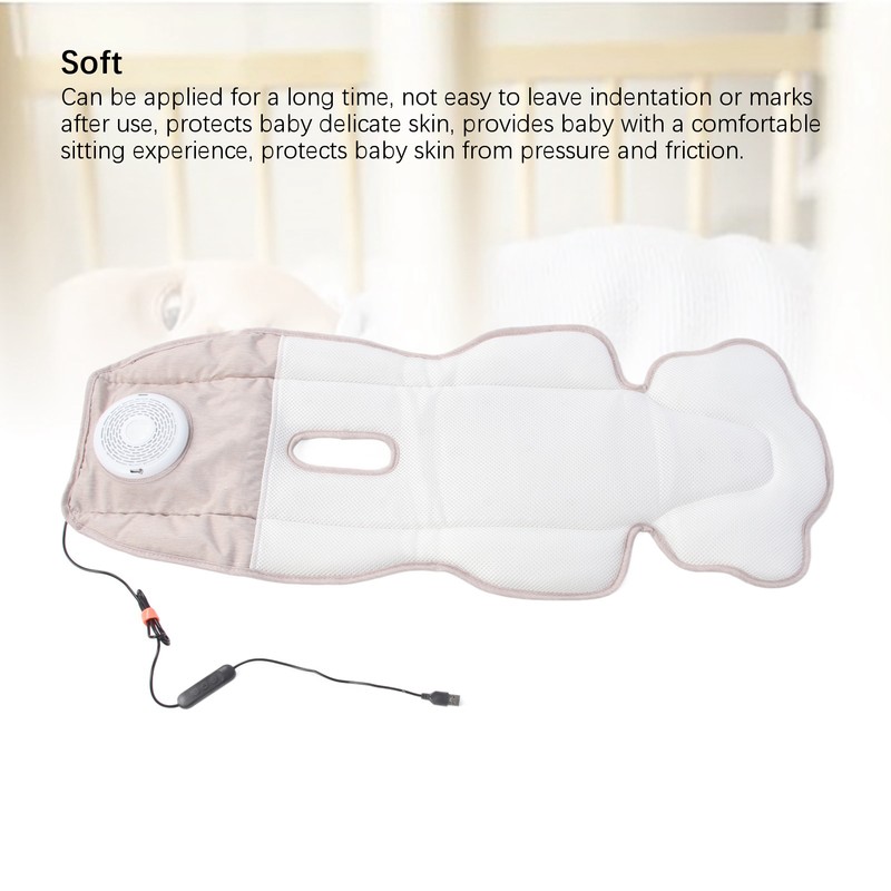 Baby Car Cooling Pad Seasonal Ventilated Breathable Child Carriage Conditioning