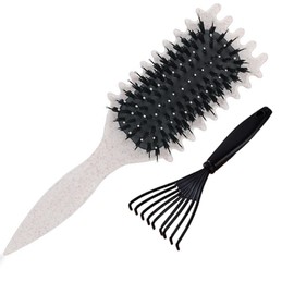 Antistatischer Kamm aus Kohlefaser, Kammset mit breiten Zähnen, Entwirrungskamm für Männer, Haarkamm, Antistatikkamm, Friseurkamm, für Friseure und für zu Hause