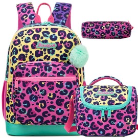 ZBAOGTW Backpack for School Girls Backpack with Lunch Box Backpacks for Girls 8-12 Travel Backpacks for Kids Bookbag Back to School Travel Daypacks