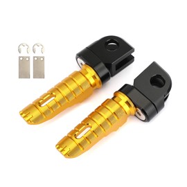 Artudatech Front Footrest Foot Pegs for Kawasaki Z300 Z400 Z800 Z650 Z900 Z1000 NINJA 650 Motorcycle Gold