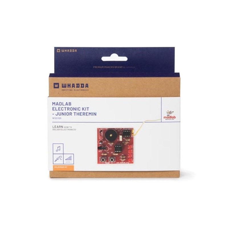 Whadda Soldering Kit, DIY Madlab Electronics Kit, Junior Theremin, Music