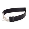 1.5 Inch Chain Martingale Dog Collar Heavy Duty Nylon 1.5"