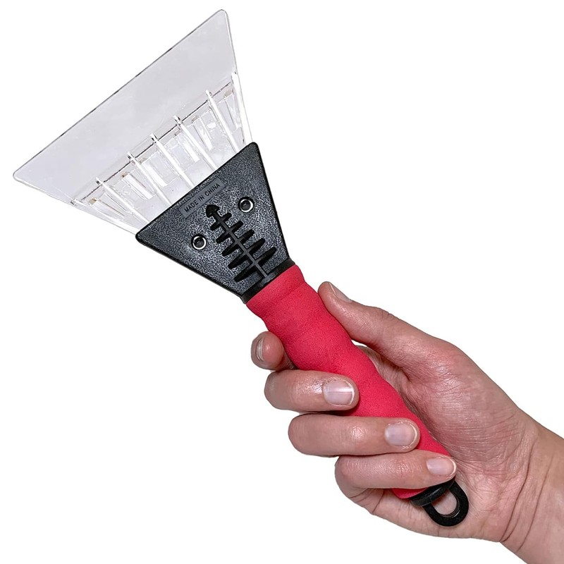 Car Ice Scraper GWAWG 1pc Ice Scraper, Windscreen Scraper, Ice