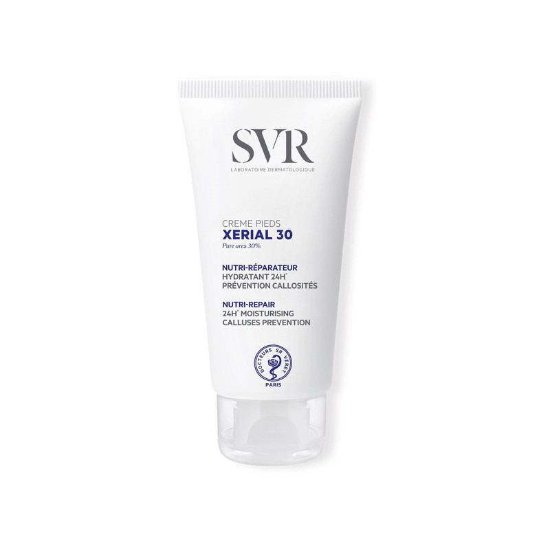 SVR Xerial Crema de Pies para Piel Seca, 50 ml