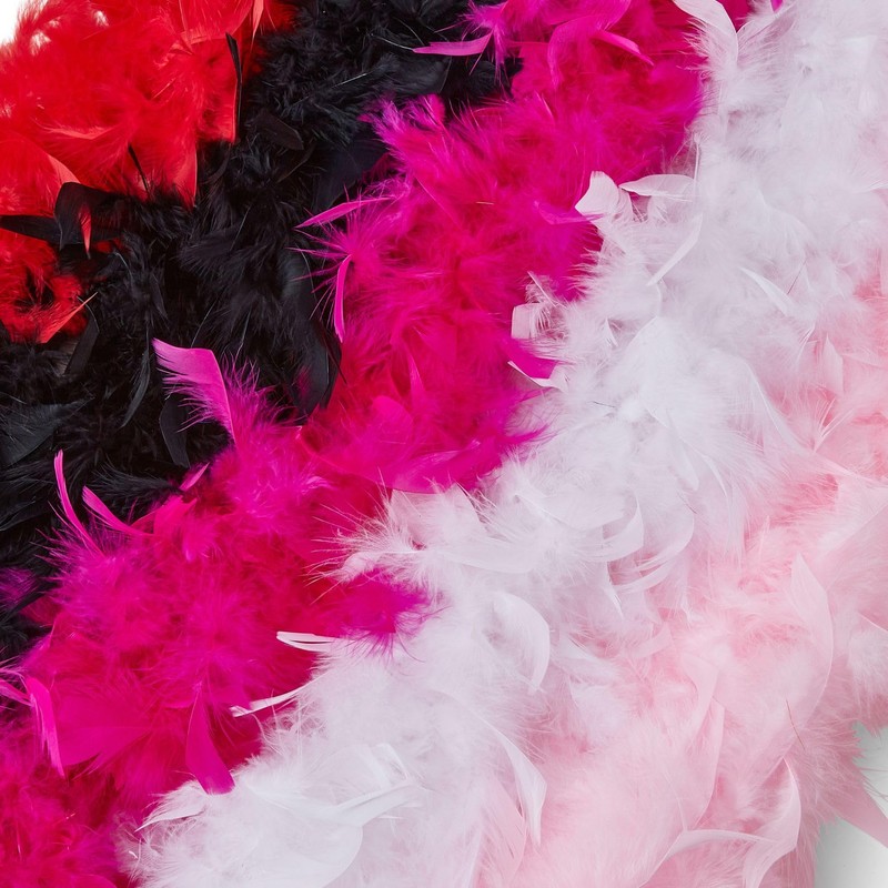 Runesol Feather Boa, black