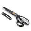 Galadim Left-Handed Dressmaking Scissors (10.4'', Black) - Dressmaker Shears for