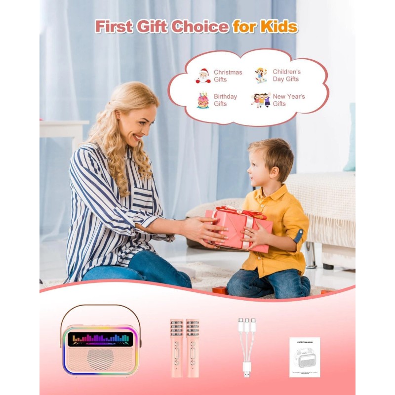 Eimterlan Karaoke Machine for Kids Kids Karaoke Machine for Girls