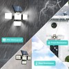 flintronic Solar Security Lights, 192LED+1800LM Solar Flood Lights with Outdoor