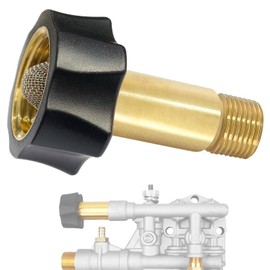 7110166 Pressure Washer Pumps Water Inlet Replacement Fitting Compatible with Simpson Pressure Washer Pumps Models 510020, 520004, 520006