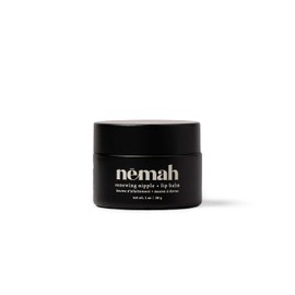Nemah - Bálsamo Orgánico Para Pezones, Crema Para Pezones Segura Para La Lactancia Materna - Manteca Para Pezones Y Bálsamo Labial 2 En 1, Bálsamo Para Pezones Durante La Lactancia - No Graso, Vegano