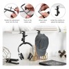 Purse Hook, 2PCS Purse Hanger Desk Mount Headphone Holder Adjustable