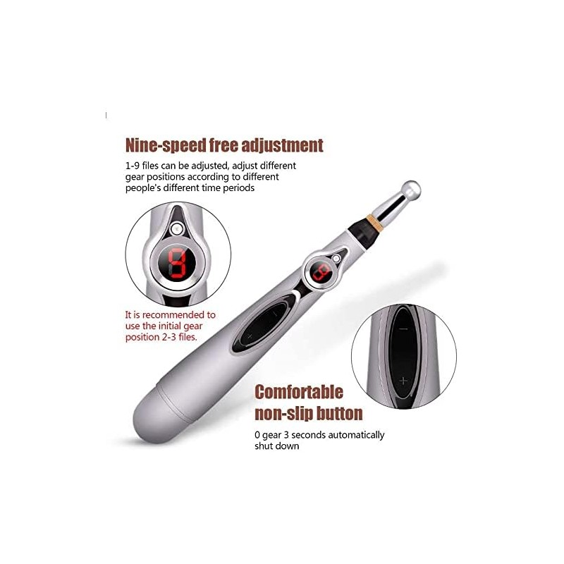 Pluma de Acupuntura Electrónica Uplayteck – 3 en 1 con