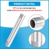 Quickun 304 Stainless Steel Pipe Fitting, 3/8" NPT x 3/8"
