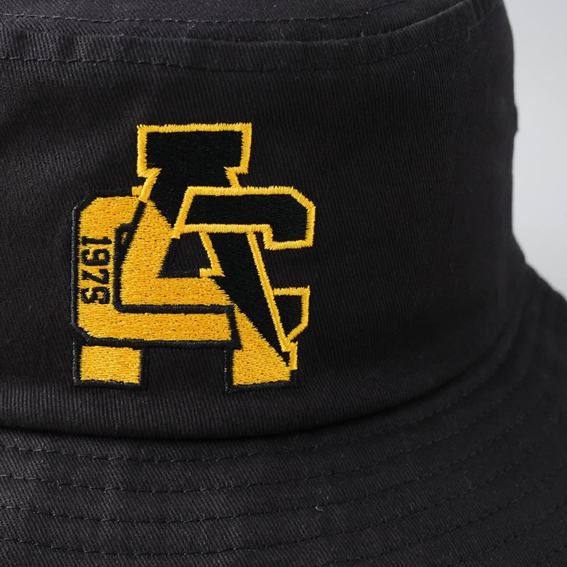 Avirex AC Logo Embroidered Bucket Hat, Unisex, Cap, Men's, Women's,