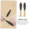 BIUDECO 2pcs Wooden Foot Rubbing Board Multifunctional Callus Remover Exfoliating
