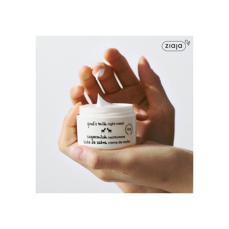 Ziaja [Top Cream/Exclusive Plan] Goat Milk Night Cream 50ml (3