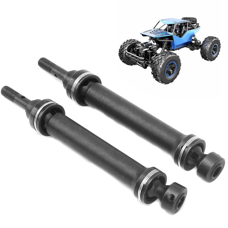 2Pcs Front Rear Steel Spline Drive Shaft for TRAXXAS Mini