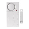 besttechtrading 2 Set White Mini Simple Alarm System Panic Bell