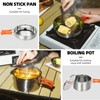 KERMANDO Stainless Steel Camping Cookware Set - Kettle, Frying Pan