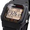 Casio W-800 Series Standard Digital Men's Watch, Gold LCD W-800HG-9AV