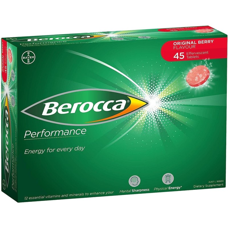 Berocca Performance Original 45 Effervescent Tablets