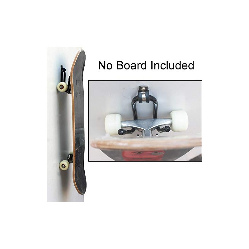Flexible Skateboard Wall Mount Hanger - Ideal for All Board