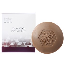 Yamato Cosmetics Persimmon Leaf Face Cleansing Soap, 2.1 oz (60 g), Natural Moisturizing Beauty Ingredients, Unscented, Colorless, Mineral Oil Free, Paraben Free