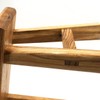 ANQILEE Handmade Solid Wood Stool Milking10 Height Wooden Step Stool