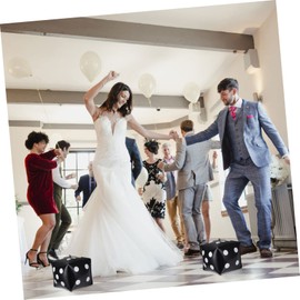 WHAMVOX Foil Balloons 5pcs Cube Dice Balloons Party Decorations Birthday Party Decorations