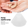 10pcs Hearing Amplifier Ear Plugs Flexible Horn Shaped Silicone Hearing