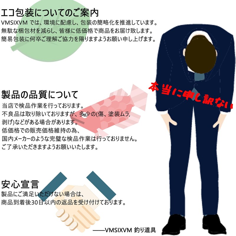 釣り VMSIXVM メバル アジ プラグ ルアー 渓流 小型のシンキングミノー 5色10色セット リップ付