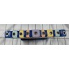 Spritz Ceramic Menorah; Tree Design With Sturdy Candle Holders