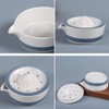 Alipis Ergonomic Lemon Squeezer Citrus Presser Manual Fruit Juicer Ceramic