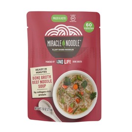 Miracle Noodle Bone Broth Beef Noodle Soup
