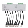 8CH HD BNC Male To UTP Cable Transceiver Adapter CCTV