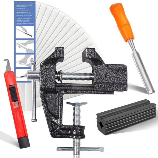 YIMISIMON Golf Club Grip Vise Clamp Kit for Regripping Golf