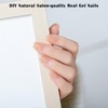 Semi Cured Gel Nail Stickers Long Lasting Nail Polish Wraps