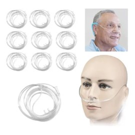 12pz Puntas Nasales Canula Nasal Para Oxigeno Adulto 4metros
