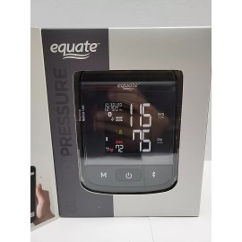 EQUATE 8000 Series Premium Upper Arm Cuff Blood Pressure Monitor- New In Box-WMTBPA-240