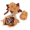 Spring Blossoms, Handcrafted Secret Wooden Puzzle Box, Natural Finish, Intarsia