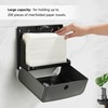 Modundry Wall Mounted Paper Towel Dispenser Tissue Box Dispenser Commercial