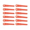 Ciuouient 12 Pack Plastic Replacement Blades Compatible with STIHL PolyCut