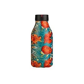 Les Aristes Paris A-4041 Bottle Up Water Bottle, Stainless Steel, 500 ml, Peony