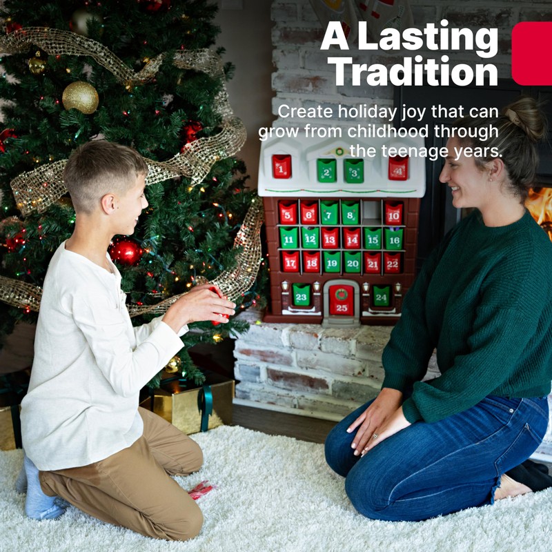 Step2 My First Advent Calendar, Kids Interactive Christmas Toy, Includes
