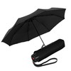 Knirps T.020 Small Manual Pocket Umbrella Black