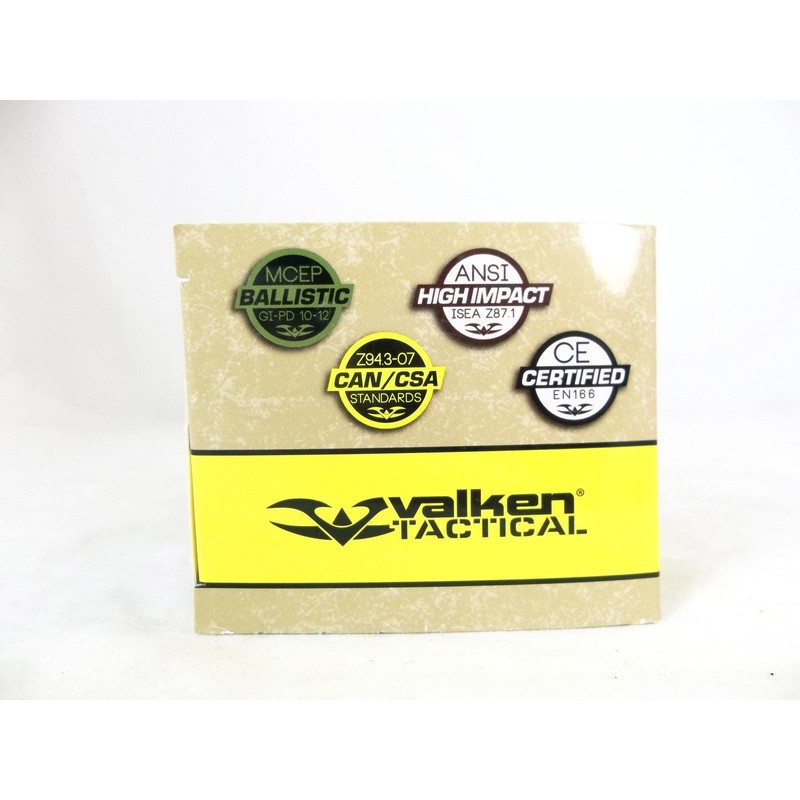 [Valken] Airsoft Sierra サーマルレンズ ゴーグル スモークレンズ グレー ワンサイズ