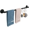 Jeasor Industrial Pipe Towel Rack Towel Bar, Heavy Duty Wall