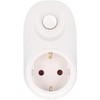 UNITEC 47535 Adaptor Plug with Dimmer, Socket Dimmer for Bulbs