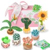 NFAMRZCAR NFAMRZCAR Needle Felting Starter Kit,Needle Felting Kit Cute Plant