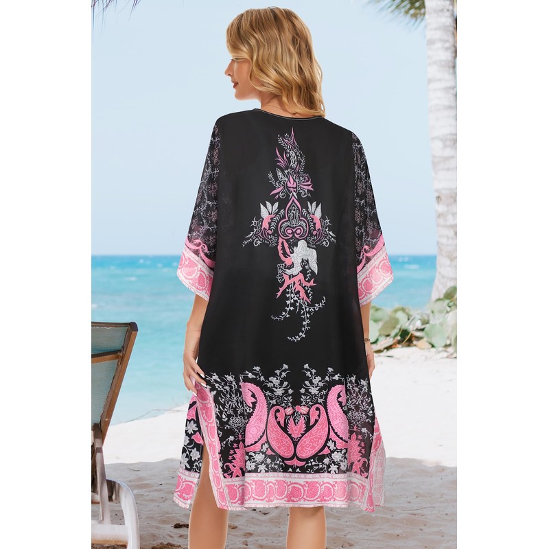 Kimono for Womens Bathing Suits Cardigans Beach Cover Ups Resorts